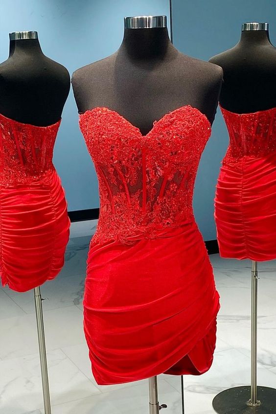 red homecoming dresses 2023